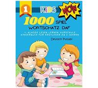 1000 Spiel Wortschatz Daf Deutsch Punjabi 1. Klasse Lesen Lernen Vorschule Kinderbuch Fuer Erstleser Ab 5 Jahren: Das Umfangreiche Uebungsheft Fuer Gute Noten: Besser Lesen, Mehr Verstehen - Spannende