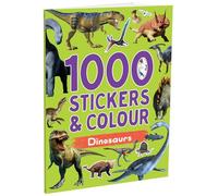 1000 Stickers & Colour - Dinosaurs