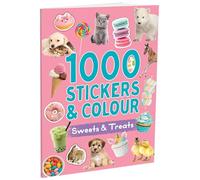 1000 Stickers & Colour - Sweets and Treats