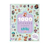 1000 stickers et décors chibi - Lucie Austin - Deux Coqs D'or - broché - Document jeunesse