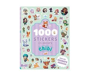 1000 stickers et décors chibi - Lucie Austin - Deux Coqs D'or - broché - Document jeunesse