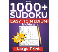 1000+ Sudoku Easy to Medium for Adults: 150+ Funny Jokes & Large Print Puzzles for Adults - Stress Relief, Mindfulness & Brain Exercises | ... Gift for Seniors, Holidays & Relaxation"