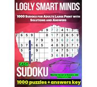 1000 Sudoku for Adults Large Print with Solutions and Answers: Master the art of Sudoku, one puzzle at a time.
