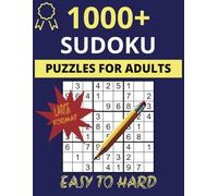 1000+ Sudoku Puzzles for Adults | Brain Busters | Sudoku Puzzles from Easy to Hard | Perfect Gift: Large Book of Sudoku
