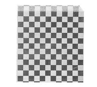 1000 unité - Papier Ingraissables Ouvert 2 Côtés Fast Food 'Fitipaldi' 34 G/M2 13X14 Cm Noir Parch.Ingraissable