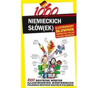 1000 vocabulaire allemand Illustré Allemand-Polonais Polonais-Allemand dictionnaire