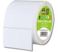1000 White Thermal Labels 89x36mm Self Adhesive for Zebra MUNBYN Rollo TSC Toshiba Citizen LP2844 GK420D ZD420 ZP450 Thermal Printer