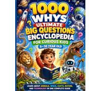 1000 Whys Ultimate Big Questions Encyclopedia for Curious Kids 5-10 Year Old: Learn About Animals, Space, Earth, Nature, and Technology in One Complete Guide