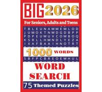 1000 Words Word Search For Adults: Puzzles With Easy To Read Big Print About Interesting Themes Including Famous People, Famous Landmarks, Flowers | ... Holidays For Seniors, Adults And Teens