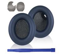 1000 x M4 Coussinets de rechange antibruit en cuir protéiné pour casque sans fil Sony WH-1000XM4 (bleu)