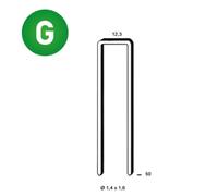 10000 AGRAFES S-50 GALVA - ASLAFIX - 6S-501