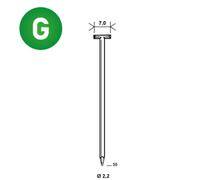 10000 POINTES T-55 GALVA - ASLAFIX - 6T-552