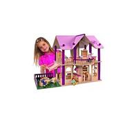 Eichhorn Maison de poupée 2513 avec meubles et figurines pour fille