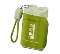 10000mAh Power Bank USB C Portable Charger Wall Plug External Battery Pack Fast Charging Compact Travel Companion for Android iOS Devices (Olive Green)