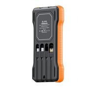 10000mAh Solar Power Bank - Waterproof USB Portable Phone Charger