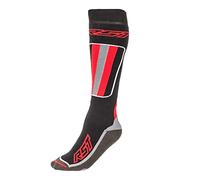 100030101var - chaussettes tour tech COULEUR NOIR ROUGE TAILLE 42-44