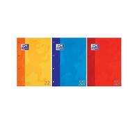 [100050354-3] Oxford Lot de 3 Bloc-notes A4 50 feuilles 90 g/m² 4 perforation...