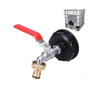 1000l Tank Faucet with Garden Hose Faucet Adapter, S60x6 Ibc Faucet Connector High Quality-2025-ss