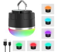 1000LM Rechargeable LED Flashlight,Portable Hanging Light with RGB Color Changing,Magnetic Base,Waterproof Emergency Hanging Light for Hurricanes,Power Outages,