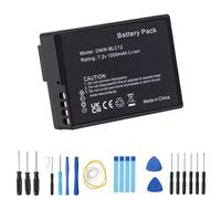 1000mAh 7.2V Batterie DMW-BLC12 pour Leica V-Lux4 V-Lux5 pour Lumix DMC-G7 | DMC-GH2 DMC-G5 DC-G95 DMC-GX8 FZ200GK pour Sigma dp1 dp2 dp3 pour Quattro Appareils Photo Li-ION Accu Pile