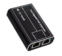 1000Mbps PoE Extender IEEE802.3at & IEEE802.3af Standard Supplémentaire 100M Ethernet Réseau RJ45 Répéteur PoE 1 à 2