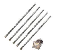 1000mm 1pc SDS PLUS Extra Long Bit Extension Croix Marteau Rotatif Murs En Béton Poinçon De Pierre(18mm x 1000mm)