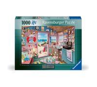 1000p Cabanon de la plage Vert G