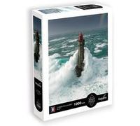Sentosphère Puzzle 1000 pièces Le Phare de la Jument – Bretagne, toucher soyeux