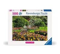 1000p puzzle Le jardin de Keukenhof aux Pays-Bas Bleu G