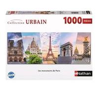 1000p puzzle Les monuments de Paris Multicolore