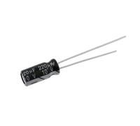 1000PCS 220UF 10V 10V220UF Aluminum Capacitor Electrolytic Capacitor 5 * 11MM MQXFCZUX