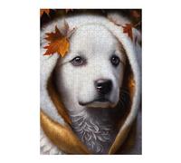 1000pcs(38x26cm) Puzzle pour Adolescents Cozy Autumn Pet Blanket Puzzle pour Adultes - Jouets À Monter Soi-même - Anti-Stress - Cadeaux Uniques pour Anniversaire Et Noël 1000pcs(38x26cm)