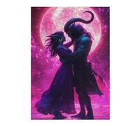 1000pcs(38x26cm) Puzzle pour Adolescents Fantasy Romance Under The Moonlight Puzzles pour Adultes Jouets Anti-Stress Assemblage De Motifs Activités Amusantes À La Maison 1000pcs(38x26cm)
