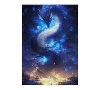1000pcs(38x26cm) Puzzles pour Adolescents Enchanted Dragon Fantasy Artwork Puzzles pour Adolescents Jeux Relaxants Assemblage De Motifs Idéal comme Cadeau pour Toute La Famille 1000pcs(38x26cm)