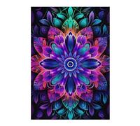 1000pcs(38x26cm) Puzzles pour Adolescents Mandala No.3 Puzzles Jeux Relaxants Améliore La Mémoire Cadeaux Uniques pour Un Anniversaire Et Noël 1000pcs(38x26cm)