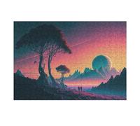 1000pcs(38x26cm) Puzzles pour Adolescents Ode to Romanticism Puzzles pour Adultes Jeux De Famille Difficile Difficile Cadeaux De Noël Et d'anniversaire 1000pcs(38x26cm)