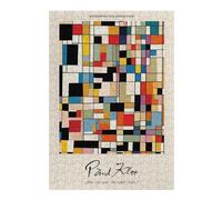 1000pcs(38x26cm) Puzzles pour Adolescents Paul Klee Modern Art Puzzles Jeux Relaxants Améliore La Mémoire Cadeaux Uniques pour Un Anniversaire Et Noël 1000pcs(38x26cm)