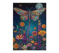 1000pcs(38x26cm) Puzzles pour Adultes Magical Night Garden Tapestry Puzzle pour Adultes, Jouet, Décoration Murale, Passe-Temps, Cadeaux d'anniversaire Et Cadeaux Uniques 1000pcs(38x26cm)