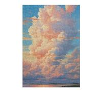 1000pcs(38x26cm) Puzzles pour Adultes Sky Reflections Nature's Canvas Puzzles pour Adultes Jeux De Relaxation Découpage De Précision Interaction Parent-Enfant 1000pcs(38x26cm)