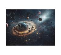 1000pcs(52x38cm) Casse-tête pour Adolescents Beyond The Horizon Galaxy Casse-têtes pour Adolescents Jeux Relaxants Analyse Et Logique Cadeaux pour Les Amis Et La Famille 1000pcs(52x38cm)