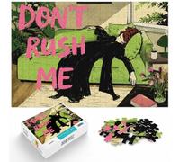 1000pcs (52x38cm), Puzzle Classique 1000 Pièces, Dont Rush Me | Pour partager des soirées d'hiver : ce puzzle 1000 pièces adulte offre une activité classique pour Noël.
