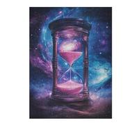 1000pcs(52x38cm) Puzzle pour Adolescents Cosmic Hourglass Timer Puzzles pour Adultes, Jouets Anti-Stress, Jeux De Vitesse, Cadeaux d'anniversaire Et Cadeaux Uniques 1000pcs(52x38cm)