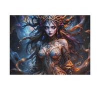 1000pcs(52x38cm) Puzzle pour Adolescents Mistress of Shadows and Magic Puzzles pour Adultes Jouets Anti-Stress Défi Difficile Et Stimulant 1000pcs(52x38cm)