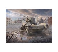 1000pcs(52x38cm) Puzzle pour Adolescents Soviet T26 Puzzle - Jeux Relaxants - Défi Difficile - Cadeau d'anniversaire, Cadeaux, 1000pcs(52x38cm)
