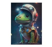1000pcs(52x38cm) Puzzle pour Adolescents Space Dinosaur Adventure Toy Puzzles pour Adultes Jeux Relaxants Améliore La Mémoire Activités Amusantes À La Maison 1000pcs(52x38cm)