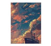1000pcs(52x38cm) Puzzles pour Adolescents Oceanic Journey Sailverse Cruise Ship Adventure Jeux De Puzzle Amusants Et Difficiles Activités Ludiques À La Maison 1000pcs(52x38cm)
