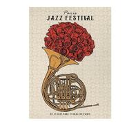 1000pcs(52x38cm) Puzzles pour Adolescents Paris Jazz Festival Puzzle pour Adultes - Jeu De Réflexion Stimulant - Défi Difficile - Cadeaux Uniques pour Anniversaires Et Noël 1000pcs(52x38cm)