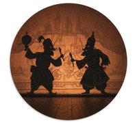 1000pcs (67.5x67.5cm) Art du théâtre d'ombres Jigsaw Puzzles À Faire Soi-même pour Adultes