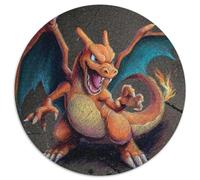 1000pcs (67.5x67.5cm) Dessin à la Craie d'un Dragon Jigsaw Puzzles À Faire Soi-même pour Adultes