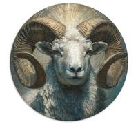 1000pcs (67.5x67.5cm) Puzzles pour Adolescents Adultes Bélier, Cornes, Aura angélique